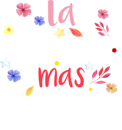 La Abuela Mas Chingona Spanish Grandma Floral Gift Tote Bag