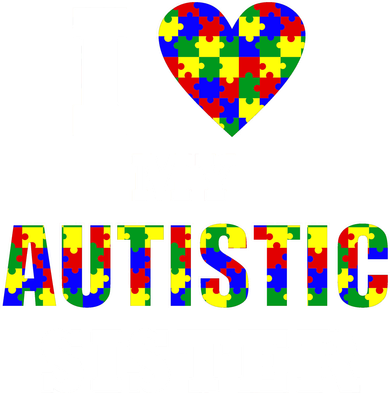 I Love My Autistic Sister Autism Women's Sweatshirt