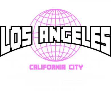 Los Angeles Slogan Retro Style Toddler Sweatshirt