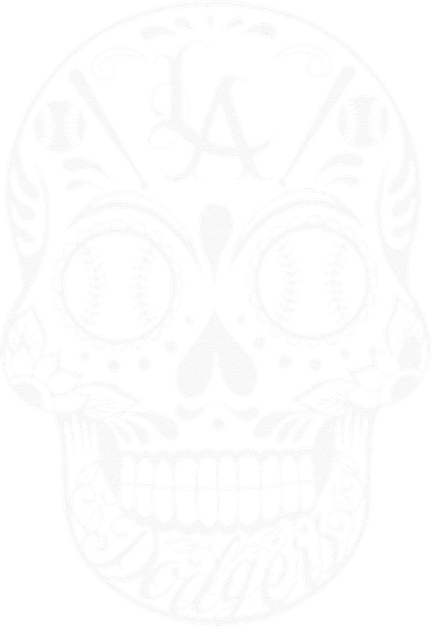 Los Angeles Sugar Skull Day Of The Dead Cinco De Mayo Button