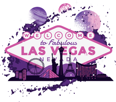 Las Vegas Galaxy Skyline Beanie