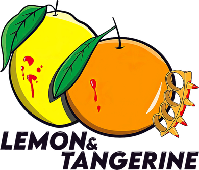 Lemon And Tangerine Bullet Train Kids Hoodie