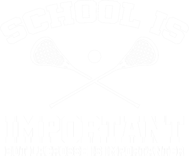 School Is Important But Lacrosse Is Importanter Santa Hat