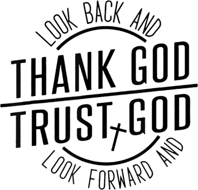 Look Back And Thank God Look Forward And Trust God Women's Long Sleeve Shirt