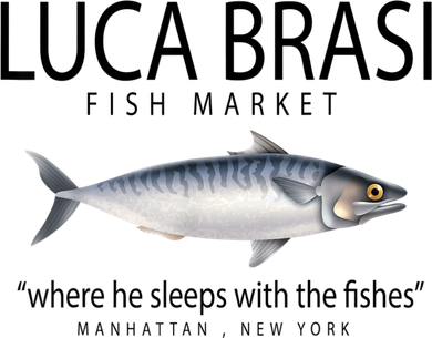 Luca Brasi Fish Market Coaster