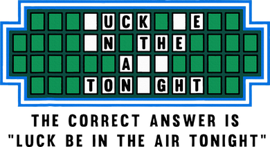 Luck Be In The Air Tonight Funny Offensive Saying  Women's Tank Top