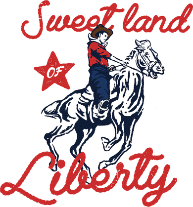 Liberty City Cowboy 4th Of July Sweet Land Liberty Cowboy Beanie