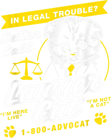 Lawyer Cat I'm Not A Cat Kitten Filter Baby Bodysuit