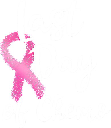 Last Day Of Chemo Pink Funny Breast Cancer Survivor Women's Dry Zone Grid Polo