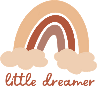 Little Dreamer Rainbow Cute Gift Baby Bodysuit