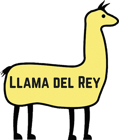 Llama Del Rey Lana Funny Music Animal Baby Bodysuit