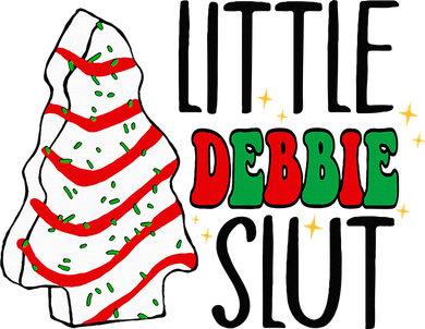 Littie Debbie Slut Funny Christmas Tree Cakes Xmas  Toddler T-Shirt