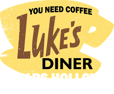Vintge Luke's Diner Stars Hollow Connecticut Women's Sweatshirt