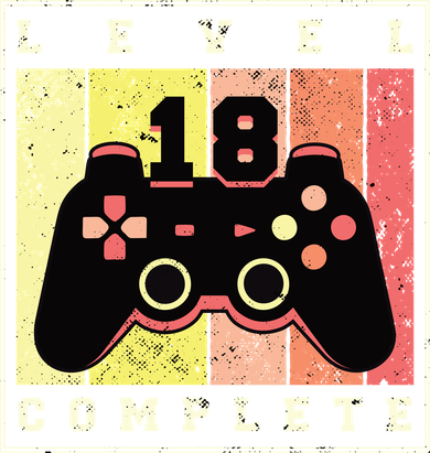 Level 18 Complete Gaming 18th Birthday Women's Sweatshirt