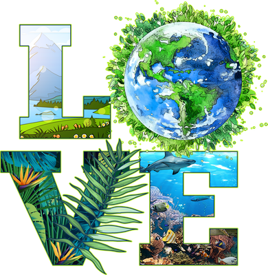 LOVE Earth Day Celebration Hoodie
