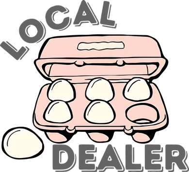 Local Egg Dealer Happy Easter Local Egg Dealer Farmer Farming Mousepad