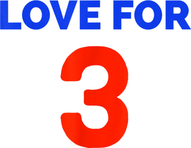 Love For 3 Football Polo