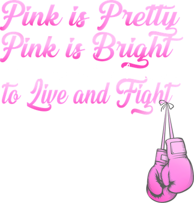 Live And Fight Pink Breast Cancer Hat