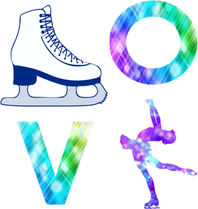 Love Figure Skating Ice Skater Girls Gift Ceramic Ornament