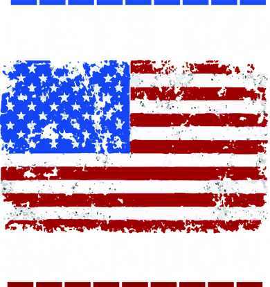 Lets Go Brandon USA Flag LGB United States Ceramic Ornament