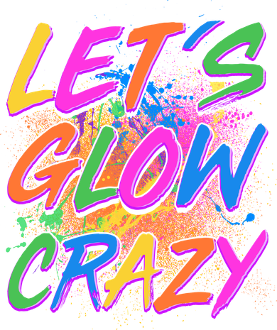 Let's Glow Crazy Doggie Tank