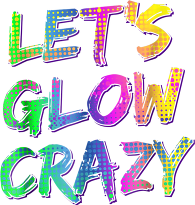 Let's Glow Crazy Shirt Neon Glow Dance Party Kids Sweatshirt
