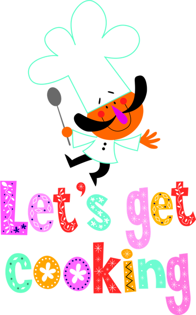 Lets Get Cooking Hooded Wearable Blanket