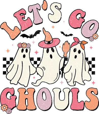 LetS Go Ghouls Halloween Ghost Outfit Costume Women's T-Shirt