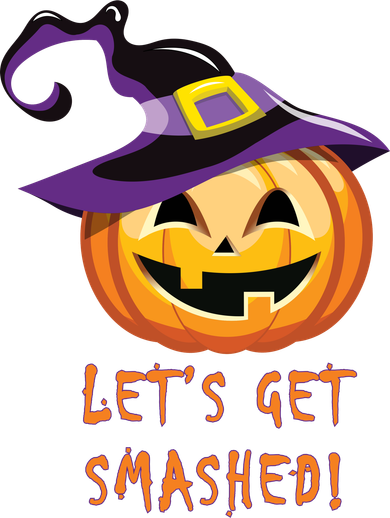 Let's Get Smashed Funny Halloween Doddie Hoodie