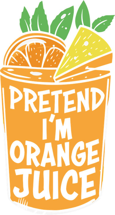 Lazy Halloween Costume Pretend Im Orange Juice, Funny Halloween Shirts Ceramic Ornament