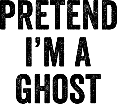 Lazy Halloween Costume Last Minute Gift Pretend I'm A Ghost Transport Backpack