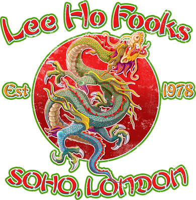 Lee Ho Fooks Soho London Est 1978 Santa Hat