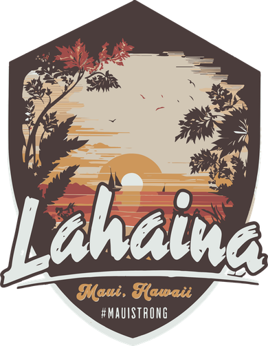 Lahaina Hawaii Maui Strong Support Women's T-Shirt