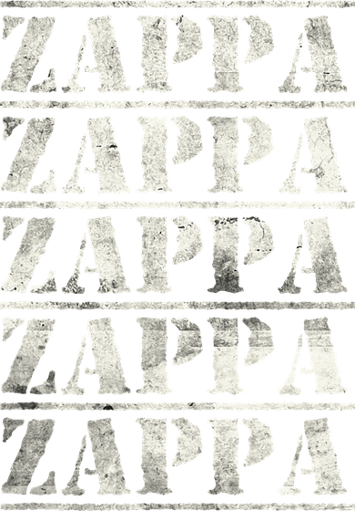 Love Heart Zappa Grunge Retro Vintage Style Black Zappa Long Sleeve Shirt