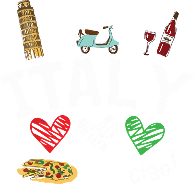 Love Italy And Everything Italian Culture Gift Women's Long Sleeve Shirt