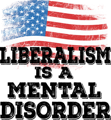 Liberalism Is A Mental Disorder Kids Sweatshirt