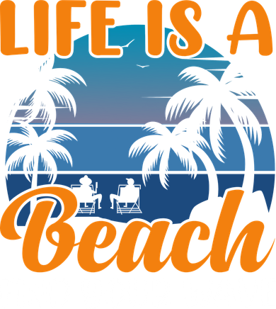 Life Is A Beach Kids Sweatshirt