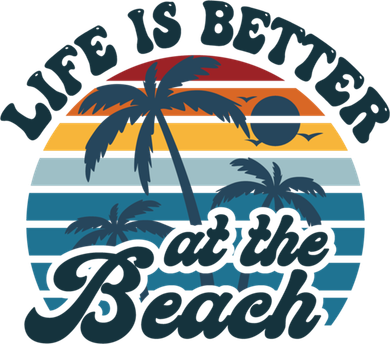 Life Is Better At The Beach Girls Trip Summer Vacation Retro Great Gift Women's Long Sleeve Shirt