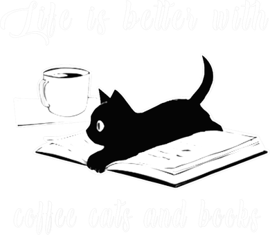 Life Is Better With Coffee Cats And Books Cat Lover TShirt Toddler T-Shirt