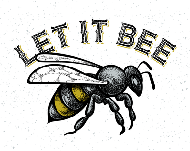 Let It Bee Funny Bumble Coaster
