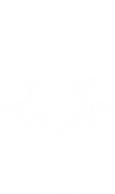Life Is Better At Myrtle Beach Matching Family Spring Trip Gift Toddler Long Sleeve