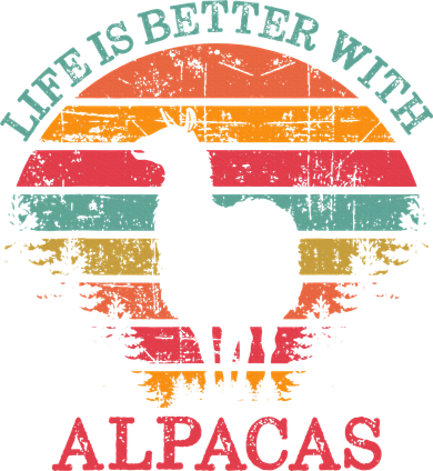 Life Is Better With Alpacas Gift For Alpaca Moms Bucket Hat