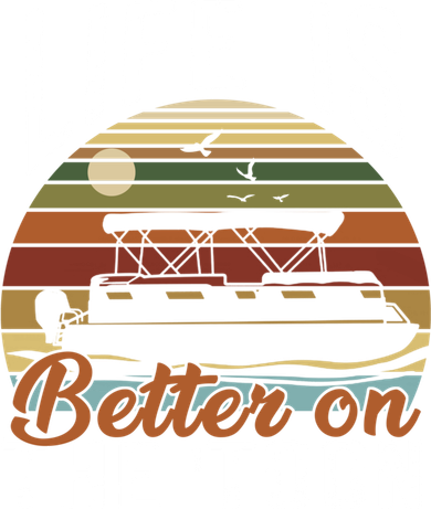Life Is Better On The Toon Pontoon Boat Boating Fathers Day Meaningful Gift Hoodie