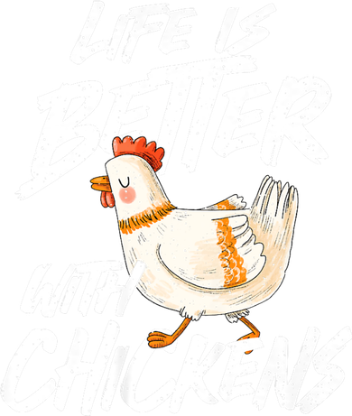 Life Is Better With Chickens Chicken Lover Farming Tote Bag