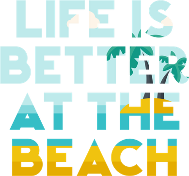 Life Is Better At The Beach Gift Cute Summer Vacation Gift Women's Long Sleeve Shirt