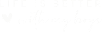 Life Is Better With My Boy Kids T-Shirt