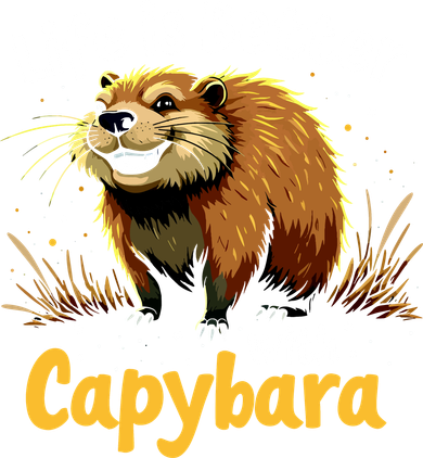 Life Is Better With Capybara Bucket Hat
