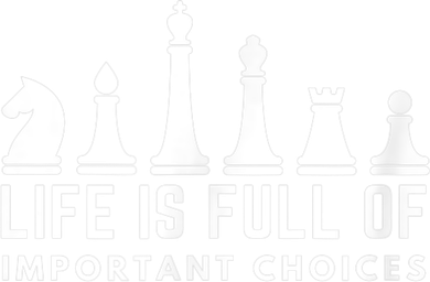 Life Is Full Of Important Choices Funny Chess Game Men Polo