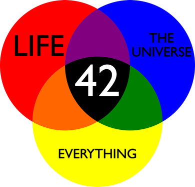 42 The Answer To Life Universe And Everything Tote Bag