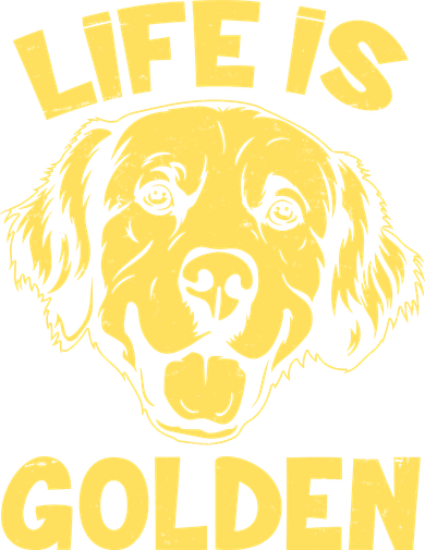 Golden Retriever Life Is Golden  Kids Sweatshirt